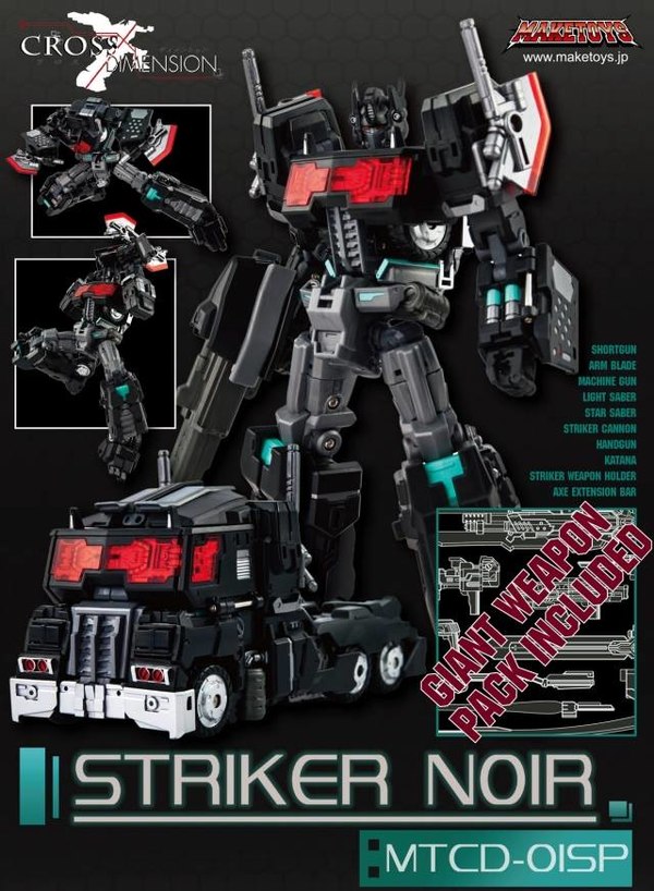 striker noir maketoys